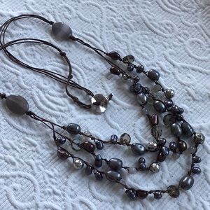 Multi strand necklace